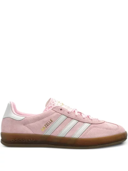 Sneakerși Adidas Gazelle cu broderie cu model floral roz