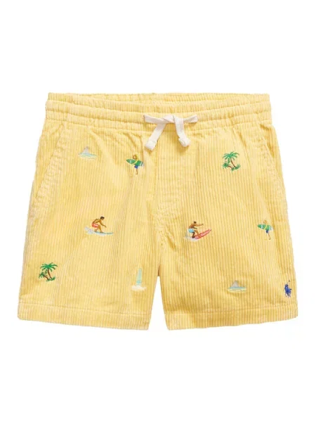 Polo Ralph Lauren Szorty materiałowe żółty