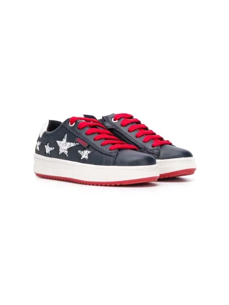 Sneakersy dziecięce Geox niebieskie