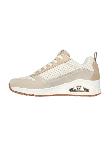 Sneakersy Skechers beżowe