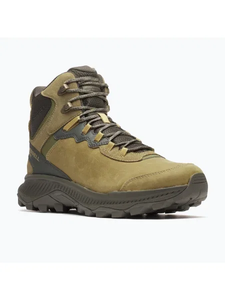 Férfi túrabakancsok Merrell Speed Strike 2 Ltr Thrm Mid Wp drab. Méret: EU barna