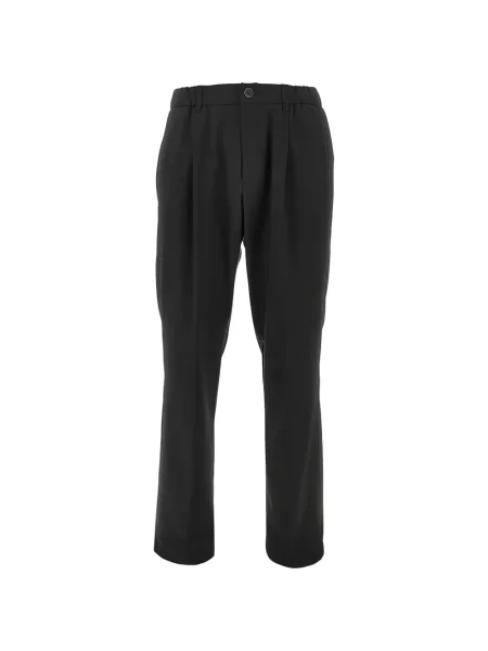 Pantaloni Herno plisate negru