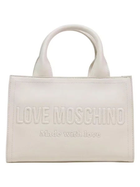 Kabelka Love Moschino bílá