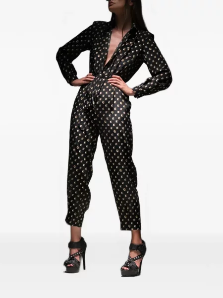 Overal Tessitura Body Couture černý