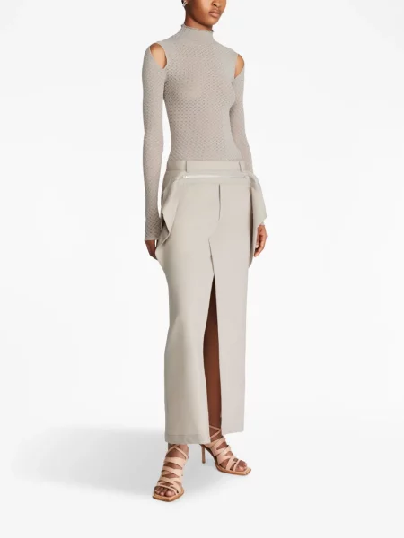 Vilnonis midi sijonas Dion Lee iki kelių