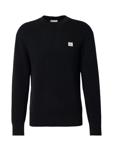 Calvin Klein Jeans Pulover CLSC' negru