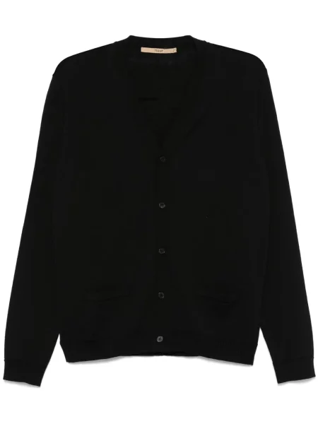 Cardigan Nuur cu decolteu în V negru