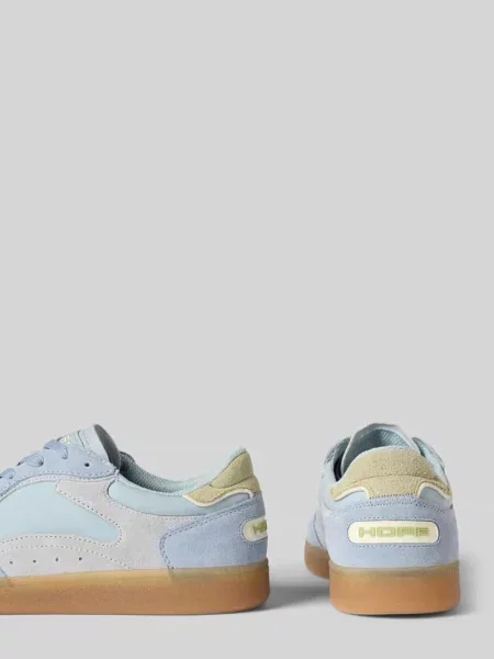 Sneakersy z mieszanki skóry i tkaniny model PARK' Hoff