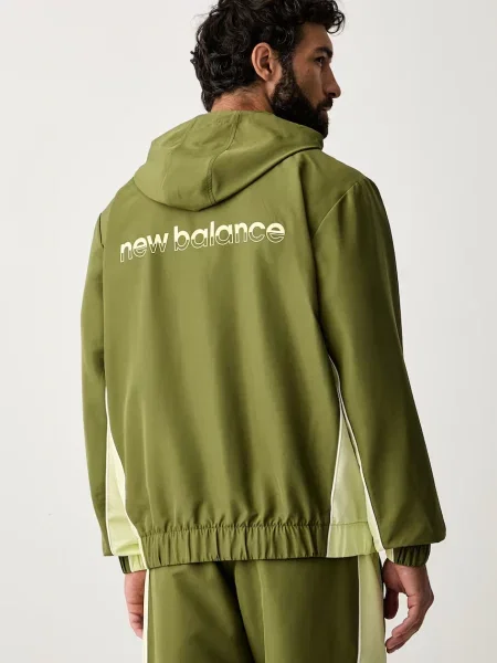 New Balance átmeneti kabát férfi zöld