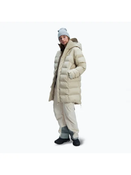 Női sí dzseki POC Race Loft Parka natrolite bézs. Méret: XS bézs