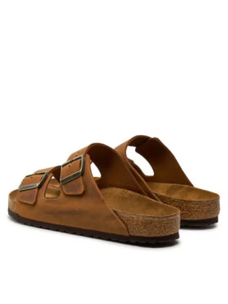 Šlepetės Birkenstock Arizona Leoi ruda