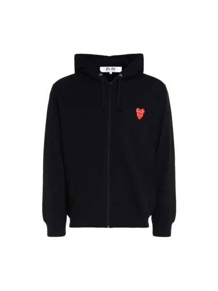 Bluza Comme Des Garcons Play z autografem czarna