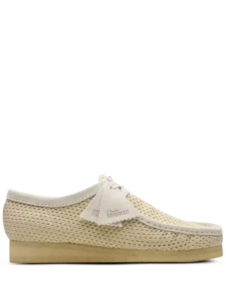 Ghete desert Clarks Originals plasă alb