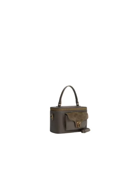 Torebka crossbody Coccinelle skórzana zielona