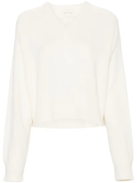 Pulover Loulou Studio alb