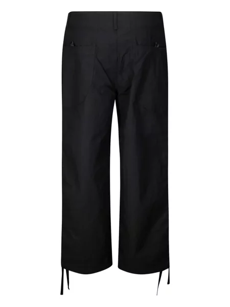Pantaloni Brain Dead cu broderie negru