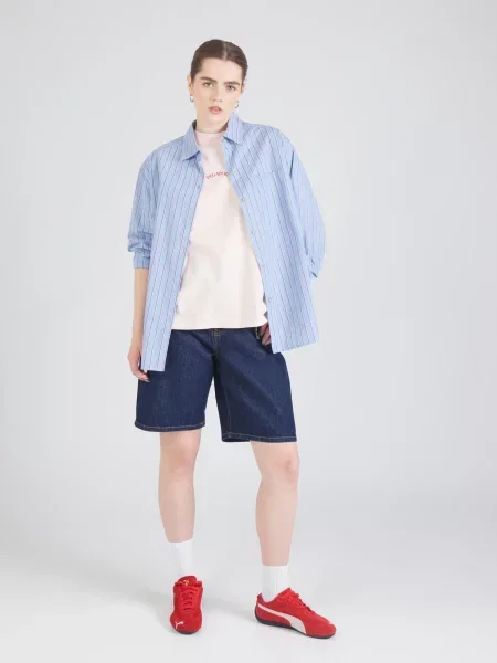 Pegador Oversize tričko MALLI horčicová / svetlozelená / pastelovo ružová červená