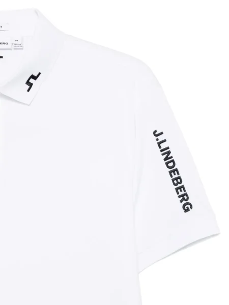 Polo J.lindeberg cu autograf alb