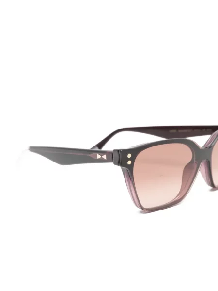 Ochelari de soare Snob cu imprimeu geometric violet