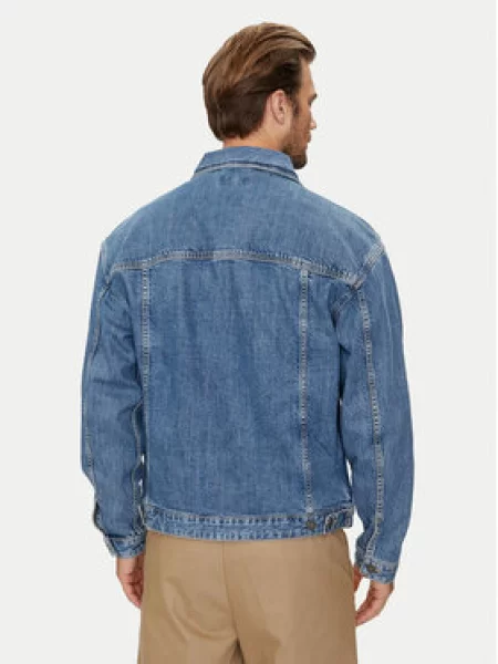 GUESS Prechodná bunda denim modrá