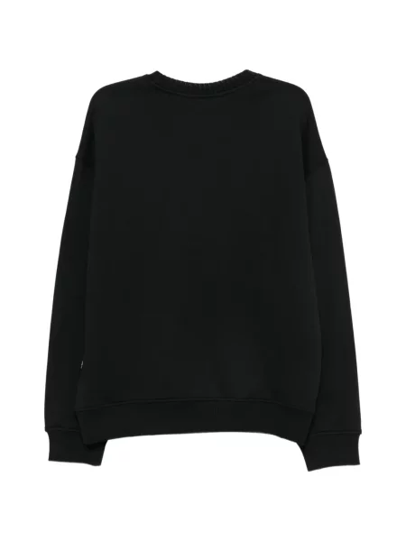 Pulover Just Cavalli cu imagine cu model leopard negru