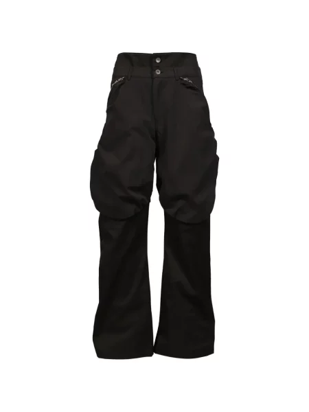 Pantaloni Fffpostalservice evazate negru