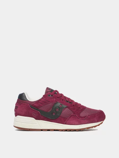 Замшеві Жіночі Кросівки Saucony бордовий