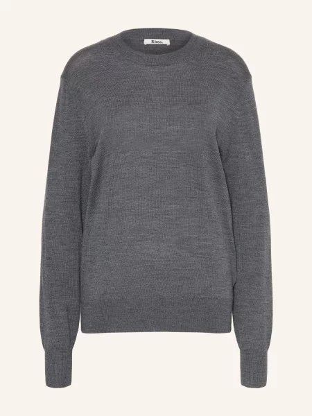 Rhea. Sweter grau szary