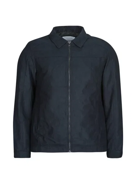 Usnjena jakna Jack & Jones črna