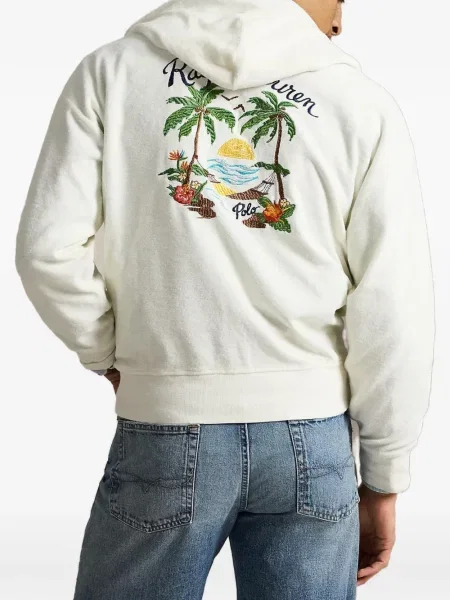Siuvinėtas džemperis su gobtuvu Polo Ralph Lauren