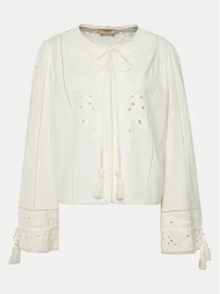 TWINSET Bluză alb