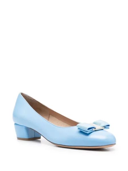 Pantofi cu toc Ferragamo albastru