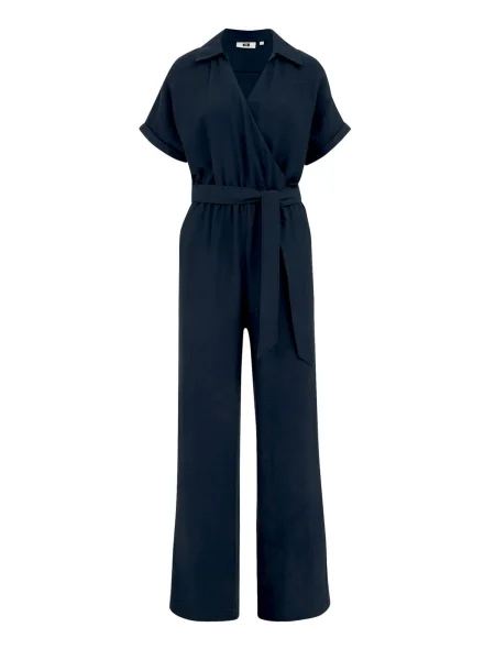 WE Fashion Salopeta marin albastru