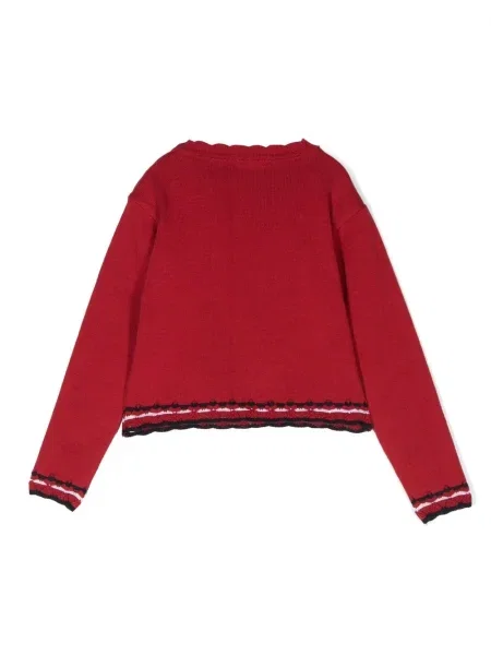 Sweter dziecięcy Patachou czerwony