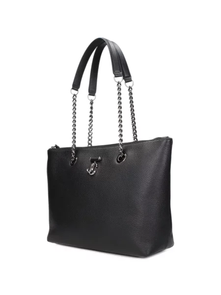 Colier Jimmy Choo cu autograf negru