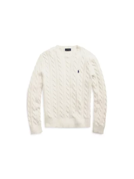 Polo Ralph Lauren Sweter Écru biały