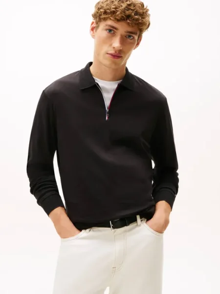 Tommy Hilfiger Polo negru