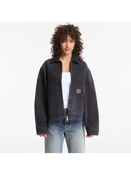 Яке Carhartt WIP OG Arcan Jacket UNISEX Black/ Black Destroy Wash M черно