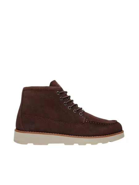 Botki Timberland koronkowe brązowe