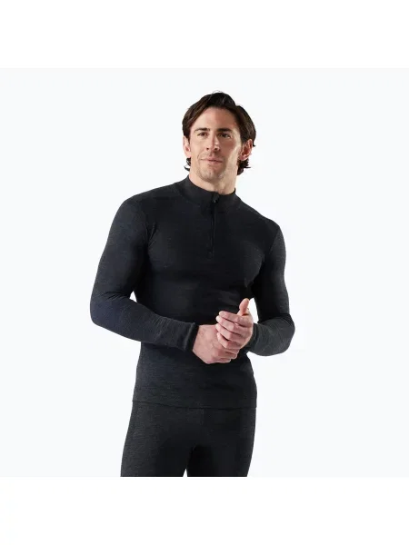 Тепловое спортивная кофта Smartwool из шерсти мериноса серая