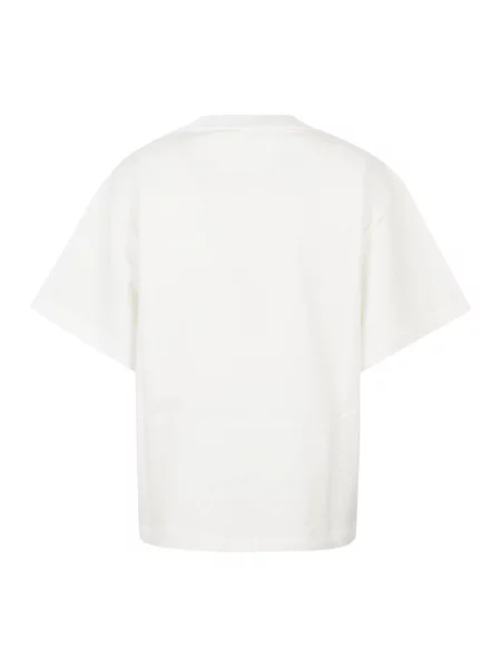 Koszulka Jil Sander z logo biała