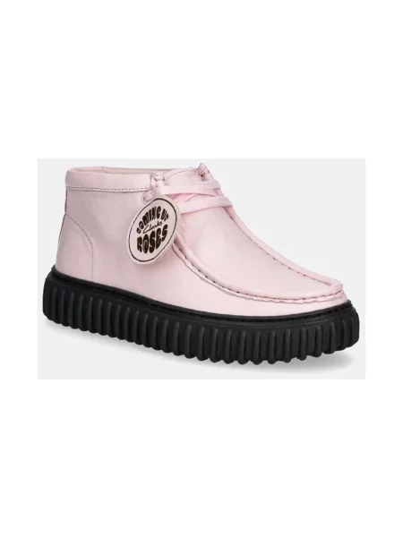 Botki Clarks różowe