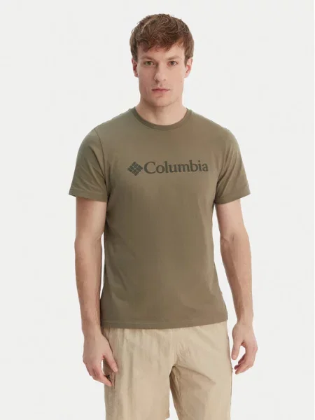 Тениска Columbia с автограф зелено