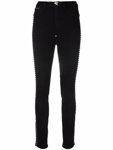 Blugi Philipp Plein de cristal negru