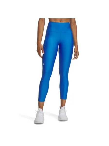 Legginsy Under Armour o krotszym kroju niebieskie