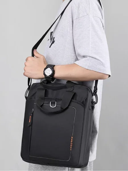 RoyalBag Мессенджер Текстиль чорний
