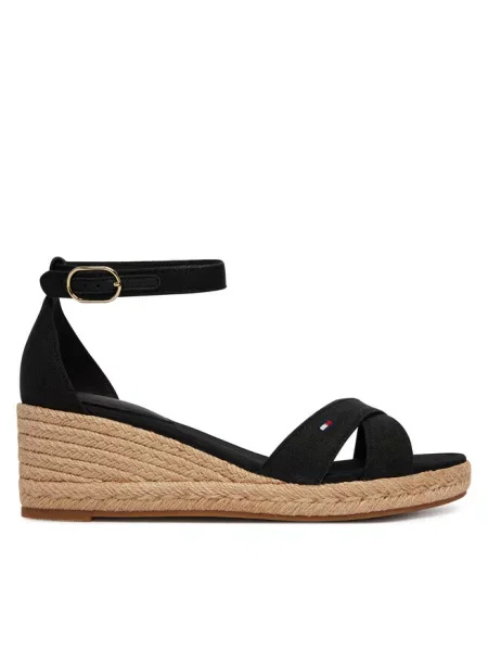 Espadryle Tommy Hilfiger czarne