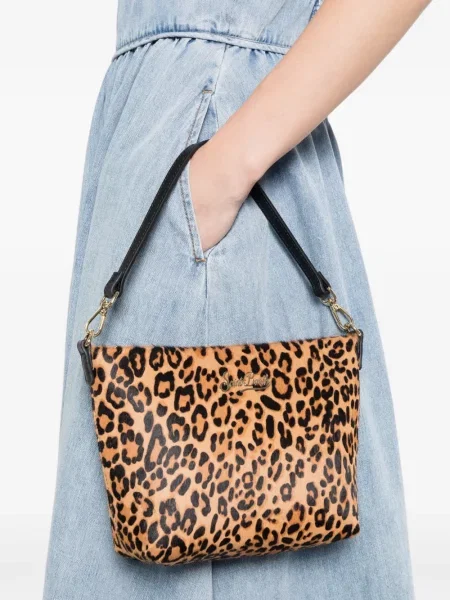 Geantă Mc2 Saint Barth cu imagine cu model leopard