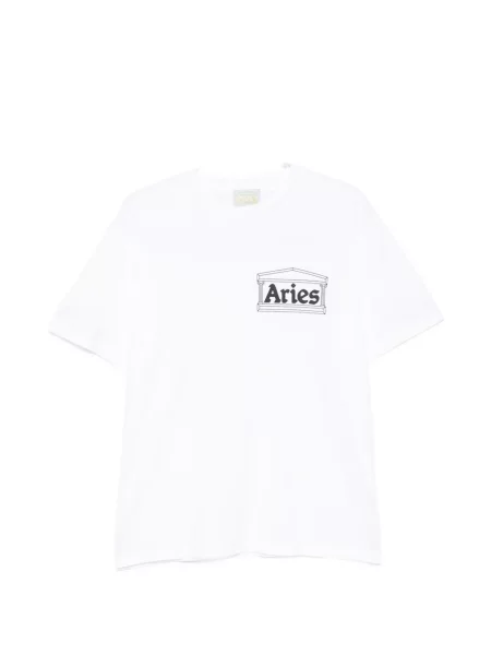 Tricou Aries cu imagine alb