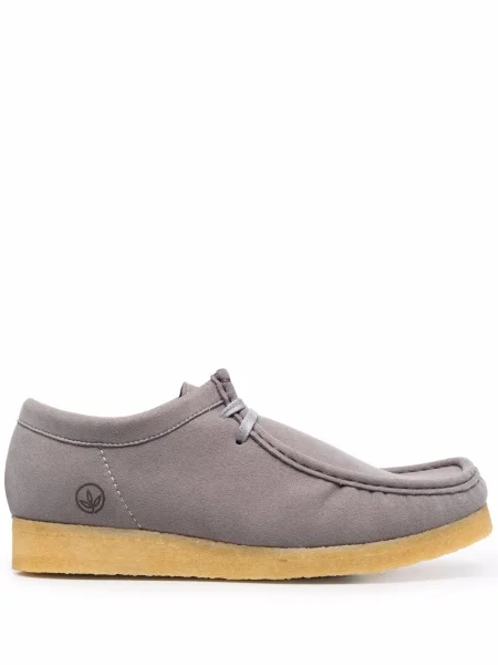 Pantofi Clarks Originals cu șireturi cu imagine din dantelă gri